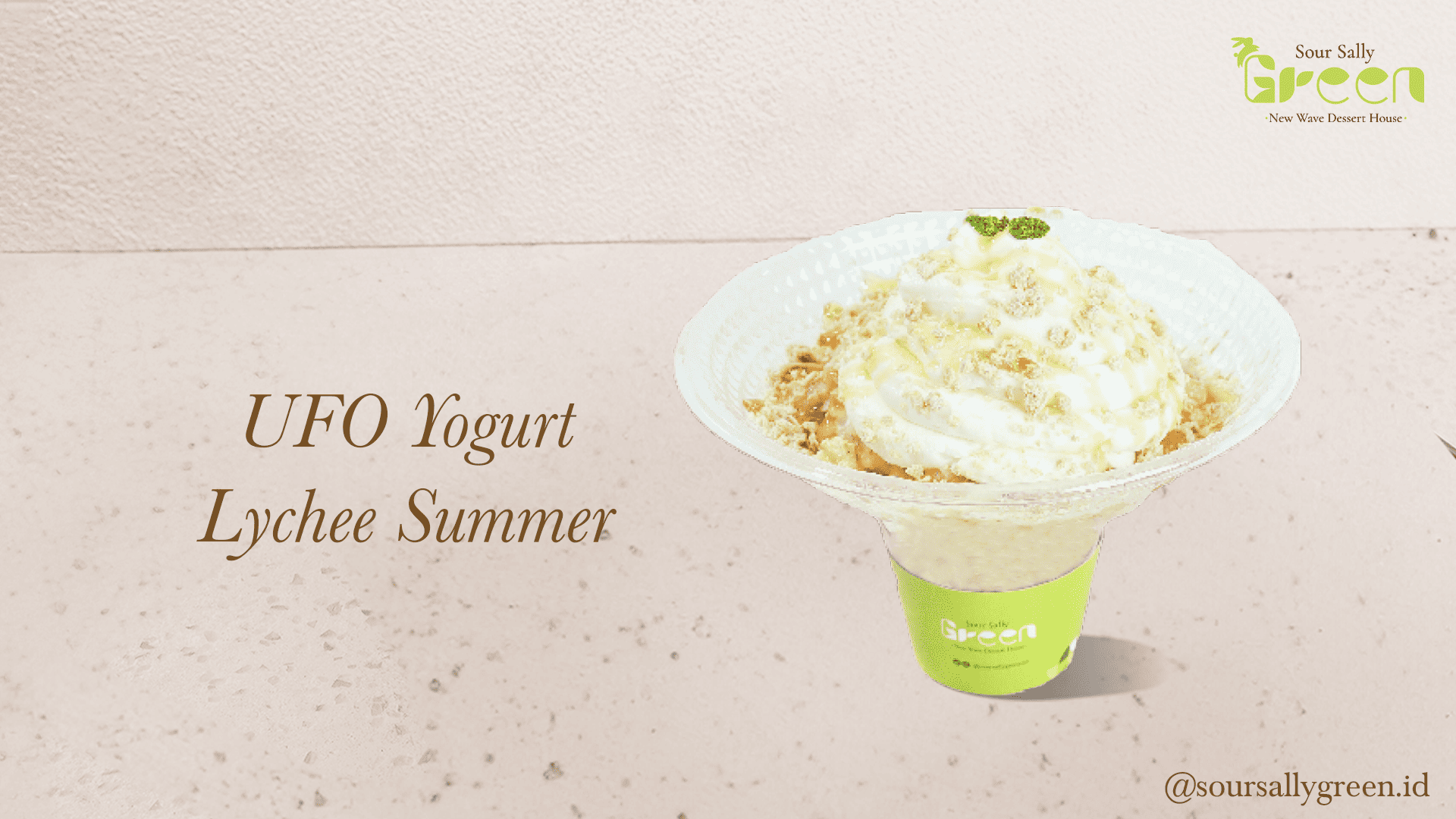 UFO YOGURT LYCHEE SUMER