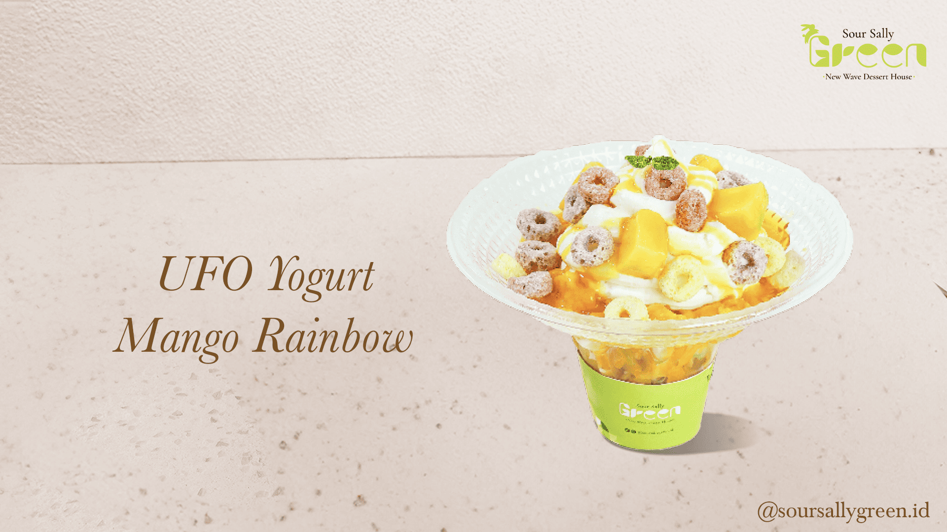 UFO YOGURT MANGO RAINBOW