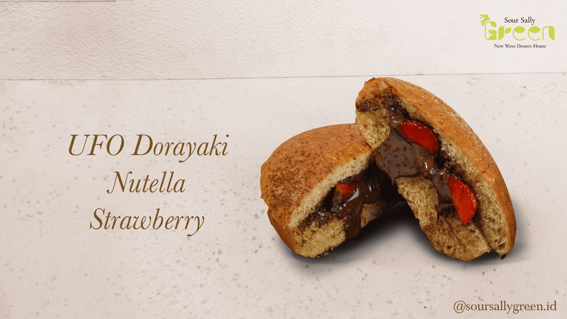 UFO DORYAKI NUTELLA STRAWBERRY