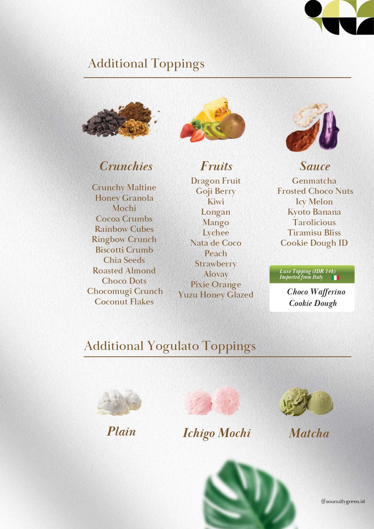 TOPPINGS
