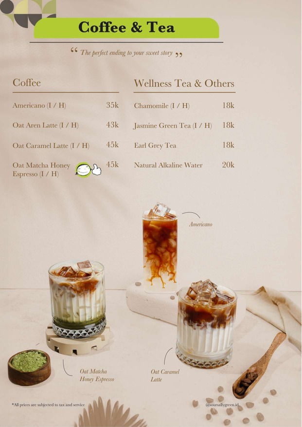 Iced Oat Matcha Honey Latte